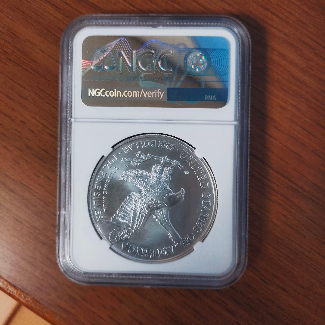 コレクション 2021 American Eagle Silver Coin MS 70