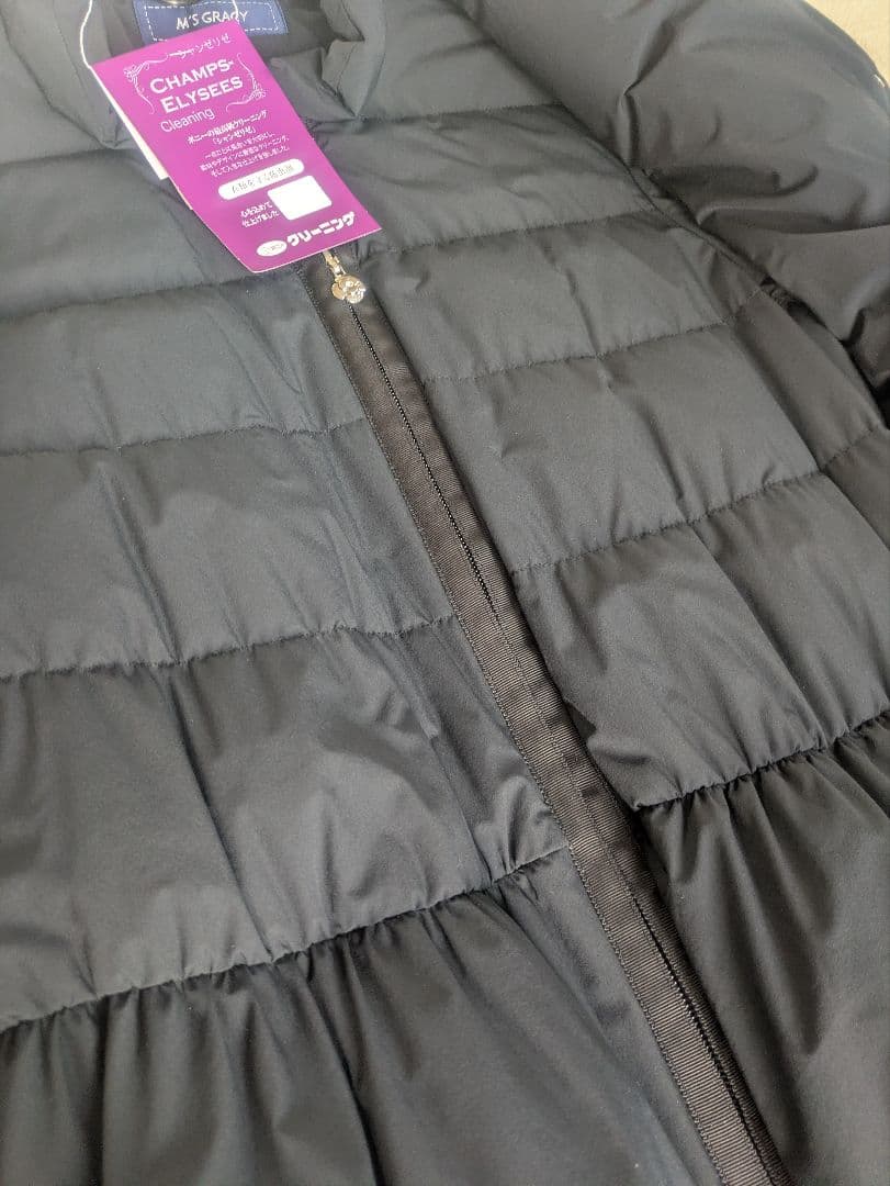 エムズグレイシー♡カタログ掲載　2Wayロングダウンコート　新品同様極美　40