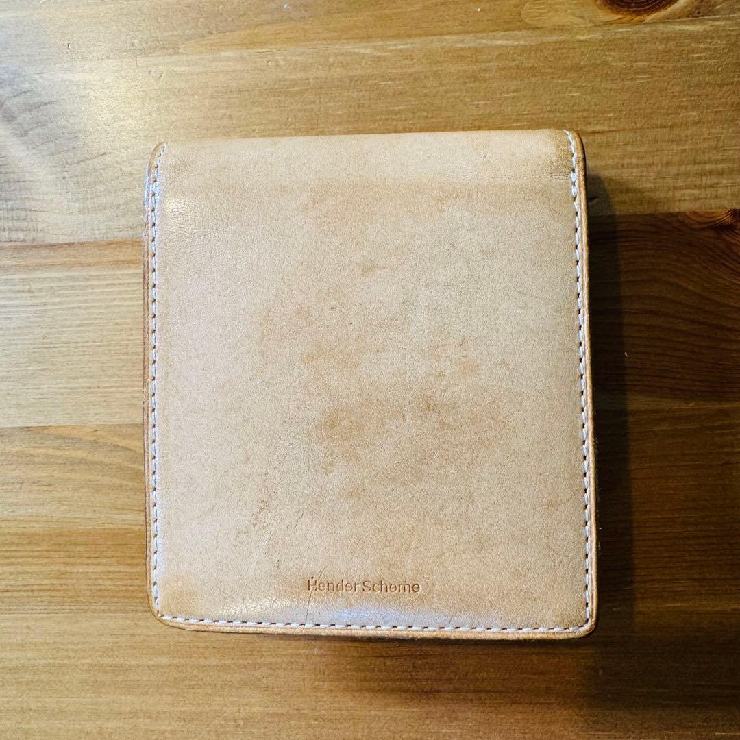 l*é様 エンダースキーマ 財布 half wallet 折り財布 ヌメ革 ナチ