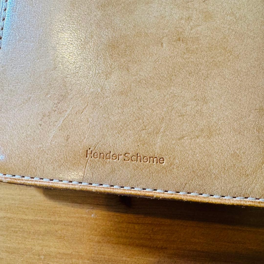 l*é様 エンダースキーマ 財布 half wallet 折り財布 ヌメ革 ナチ