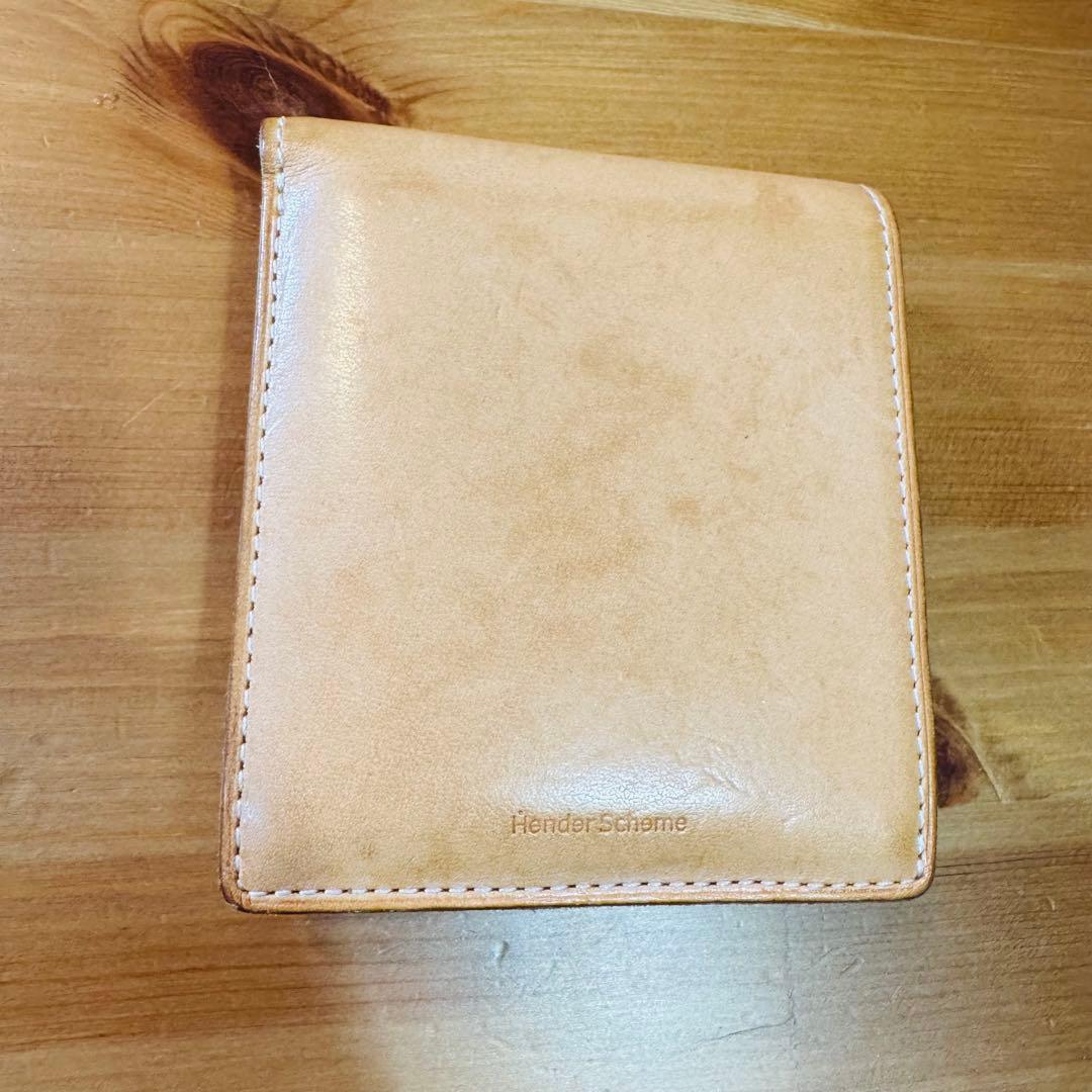 l*é様 エンダースキーマ 財布 half wallet 折り財布 ヌメ革 ナチ