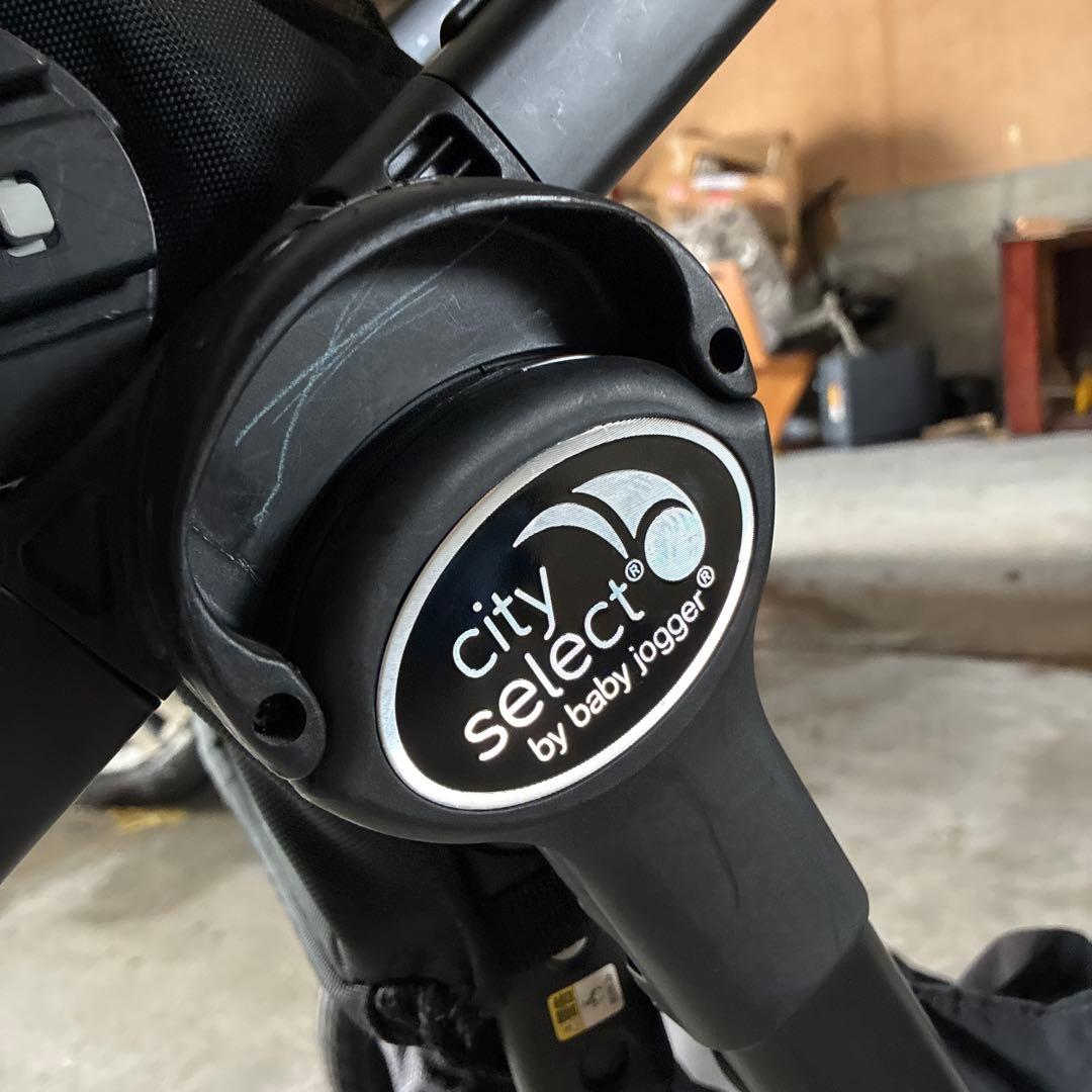 baby jogger city select ブラック 二人乗りベビーカー