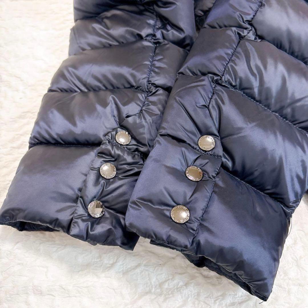 未使用級✨ ケープホーン CAPEHORN ファー付きダウンコート ネイビー