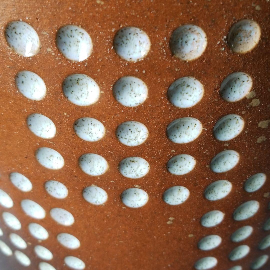 信楽焼傘立て  ポイントメッシュ 高さ４７cm