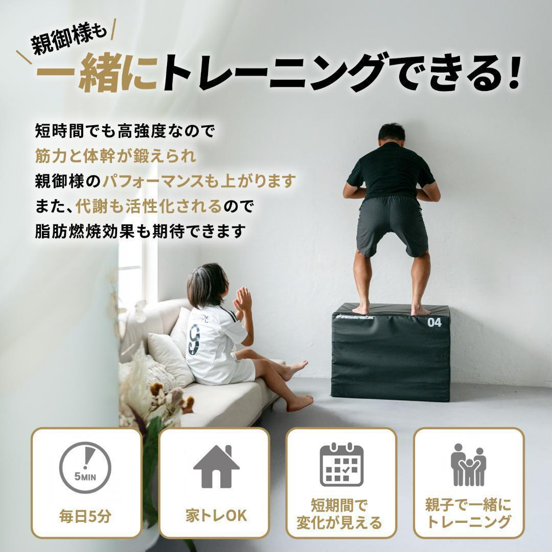 元Jリーガー監修！ FASTREK プライオボックス ジャンプボックス 4段