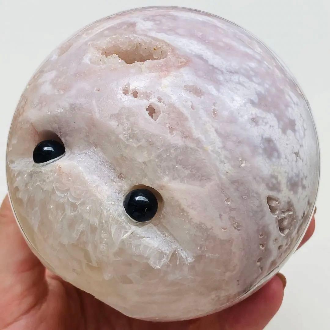 ★★★最終特価【 ピンクアメジスト BIG フェイス スフィア 約87ミリ 】