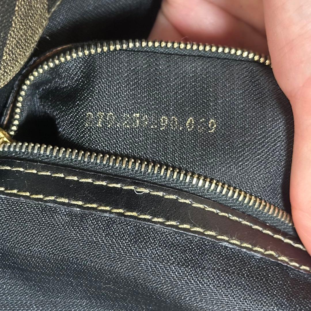 FENDI フェンディ　ペカン柄　リュック　PVC　巾着　バックパック