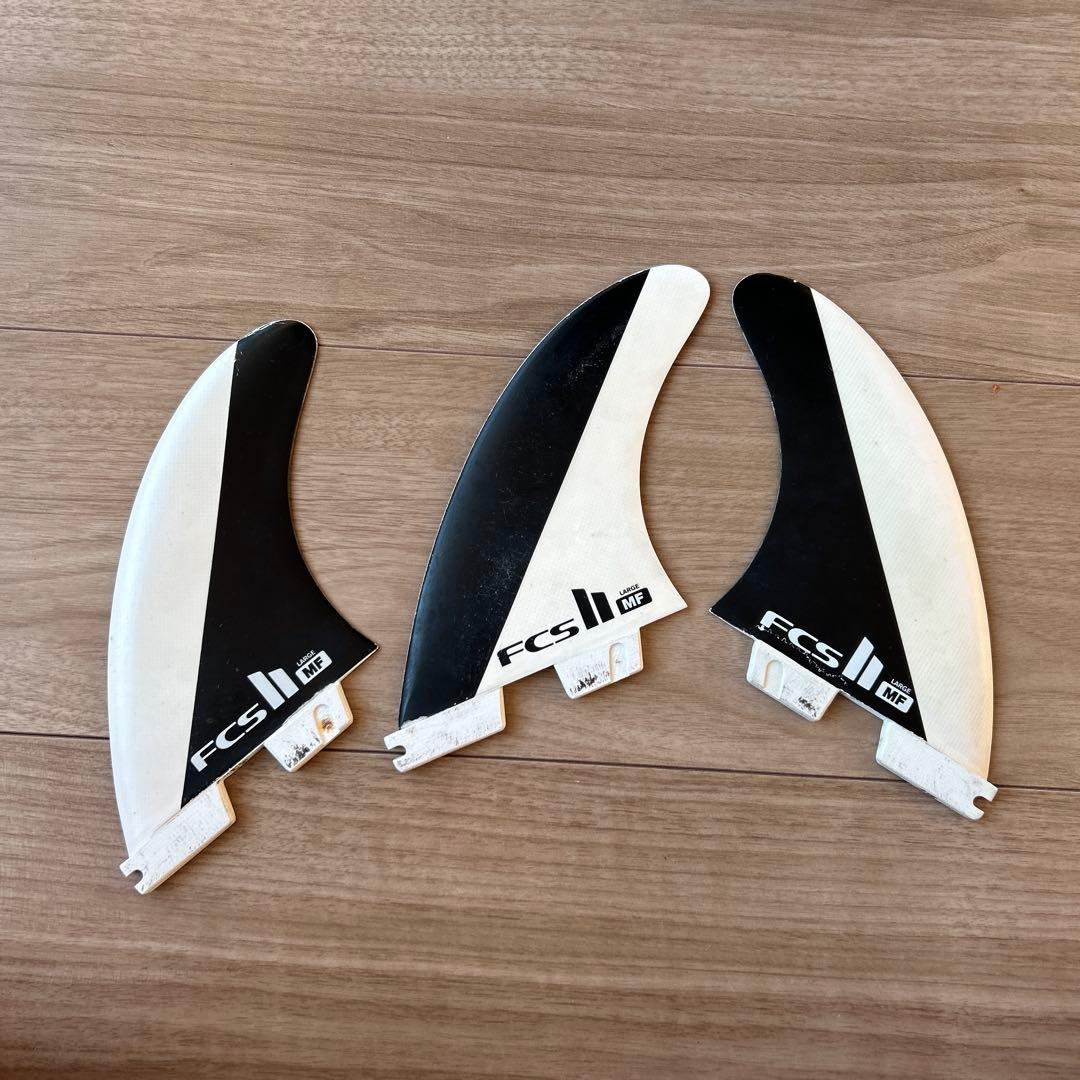 FCS II MF Large サーフボードフィン 3枚セット