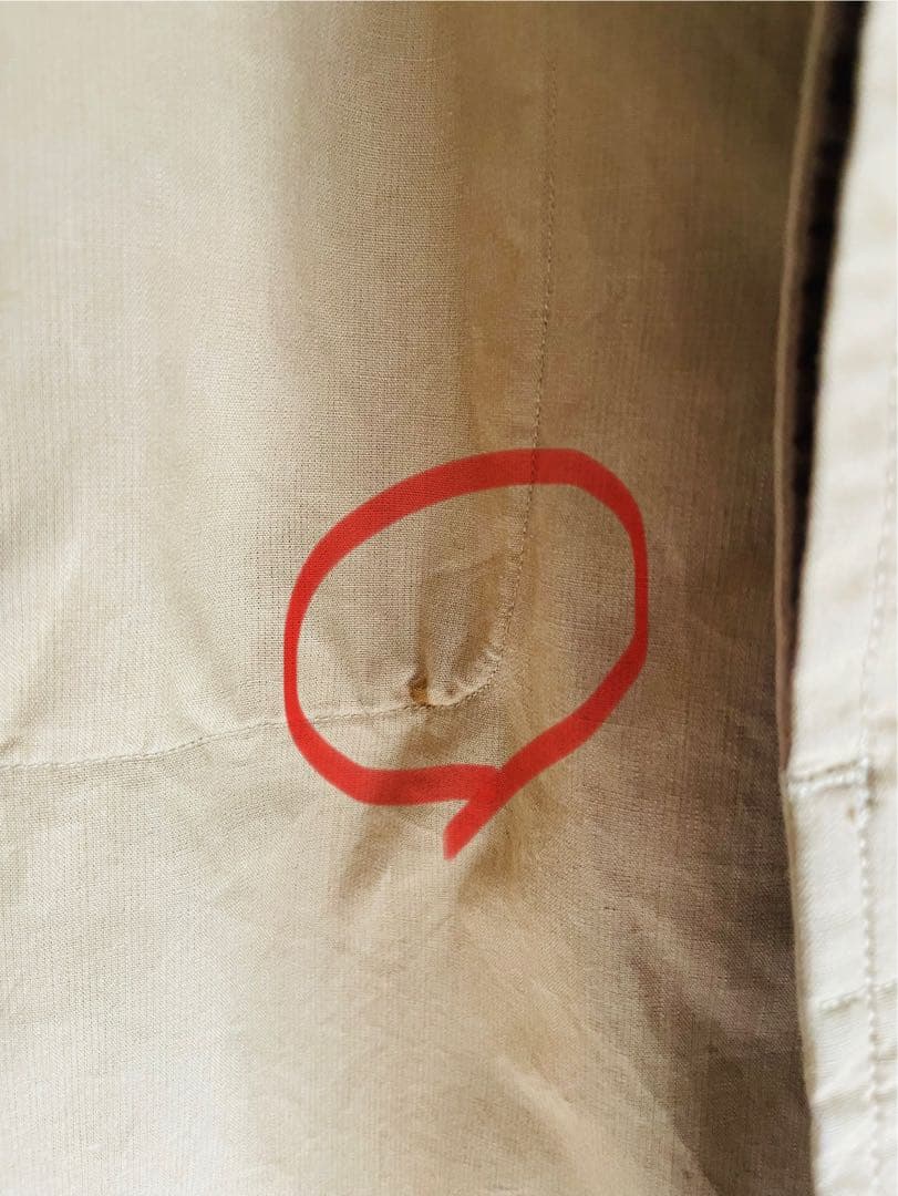 【期間限定値下げ】45R ベージュ フード付きロングコート