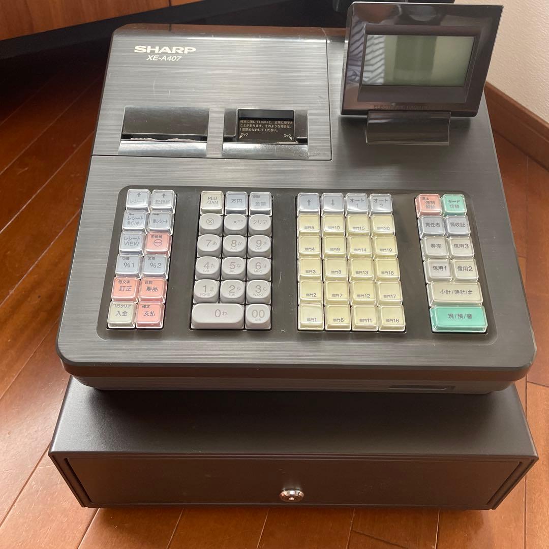 SHARP XE-A407 キャッシュレジスター