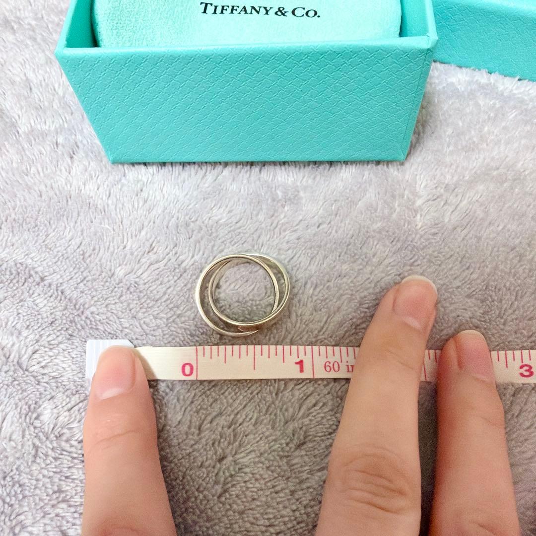 Tiffany シルバーリング　巾着、箱付き