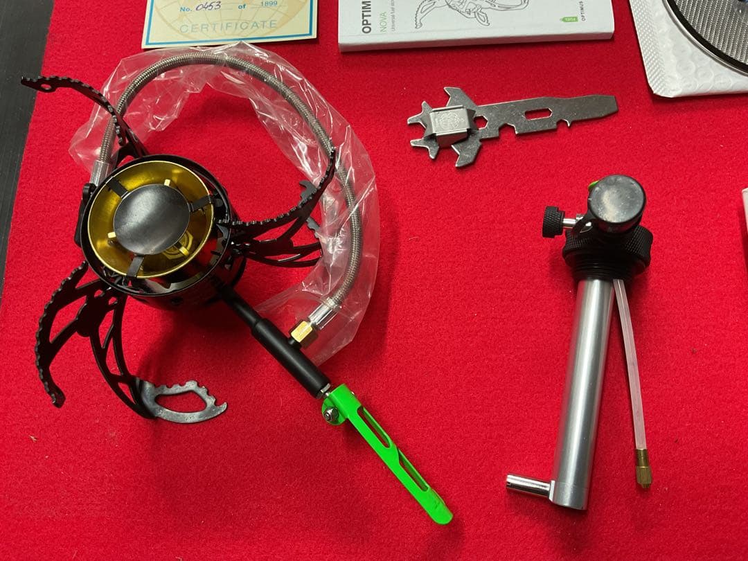 OPTIMUS NOVA 125Y限定販売記念モデル新品未使用未点火付属品多数付