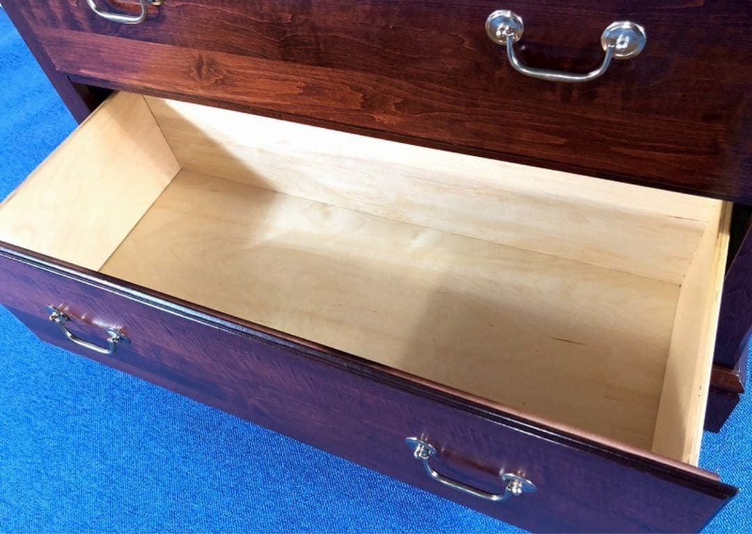 チェスト　ダークウッド 4段タンス　アメリカ家具　4段チェスト　アンティーク