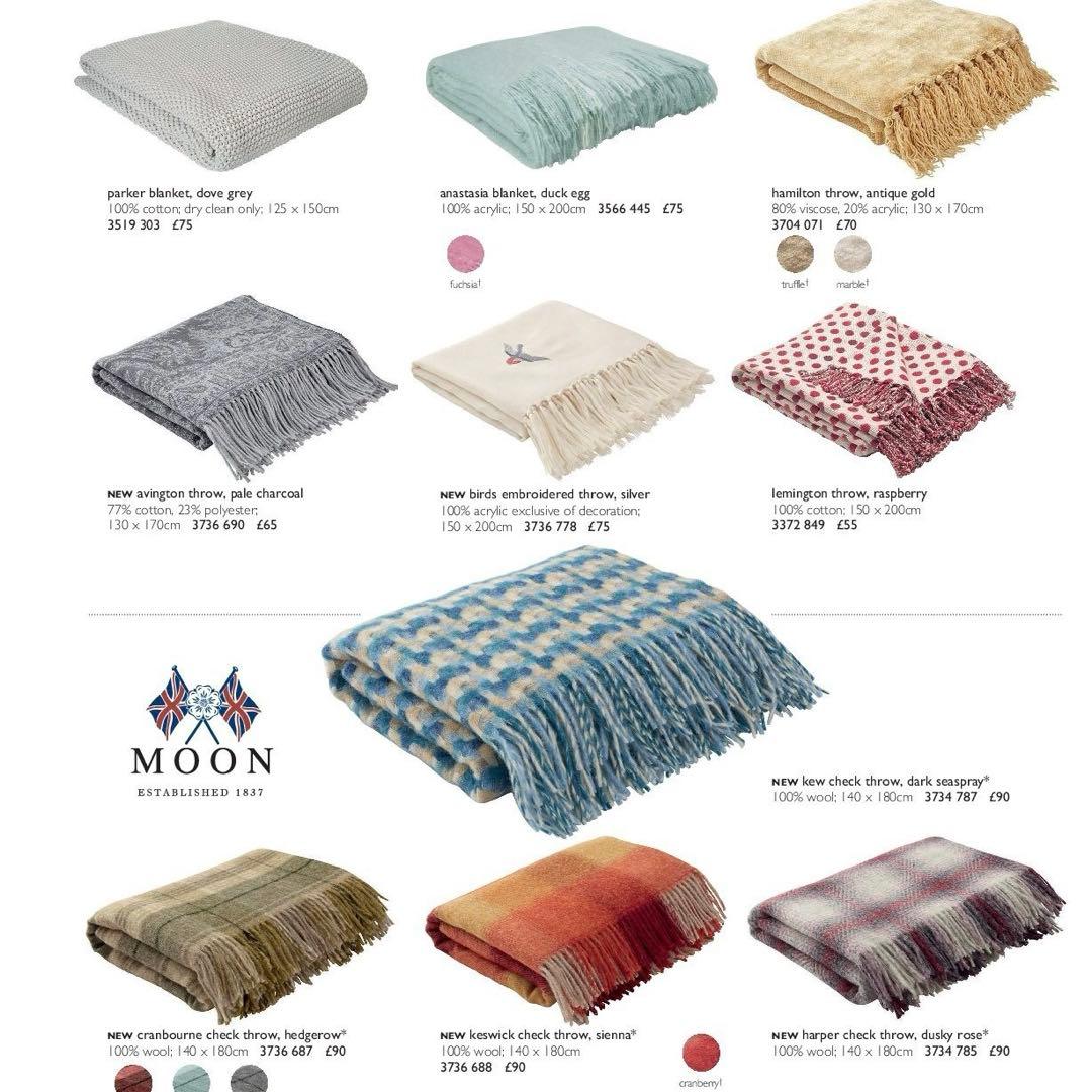 UK製　ウール100%スロー　KEW CHECK 新品