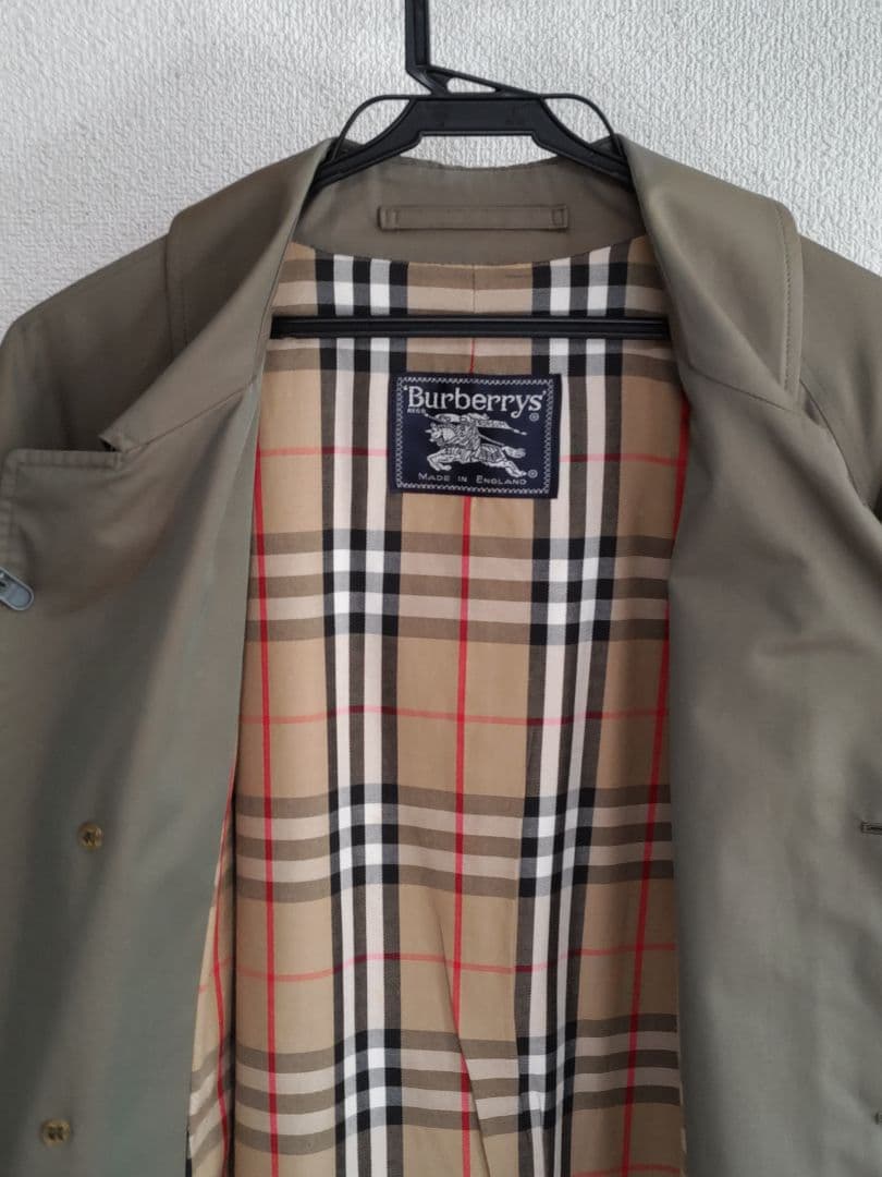 Burberrys オリーブグリーン ステンカラーコート