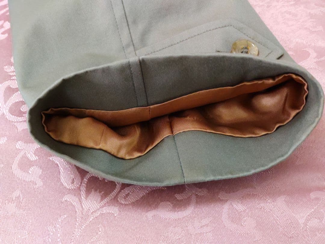 Burberrys オリーブグリーン ステンカラーコート