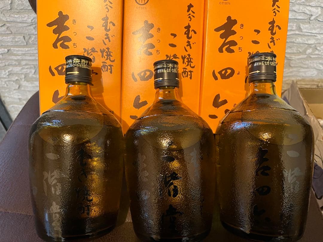 二階堂吉四六焼酎 720ml 25% 箱付き3本箱無し3本計6本セット新品未開封
