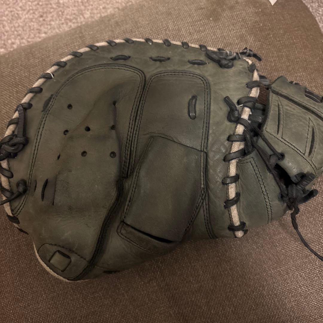 Mizuno 黒 野球グローブ 使用感あり
