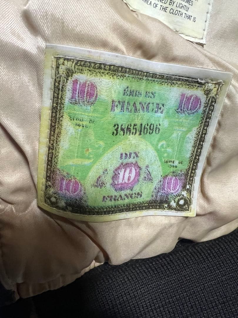 アヴィレックス A-2 フライトジャケット AVIREX シボ革 胸タグ 希少