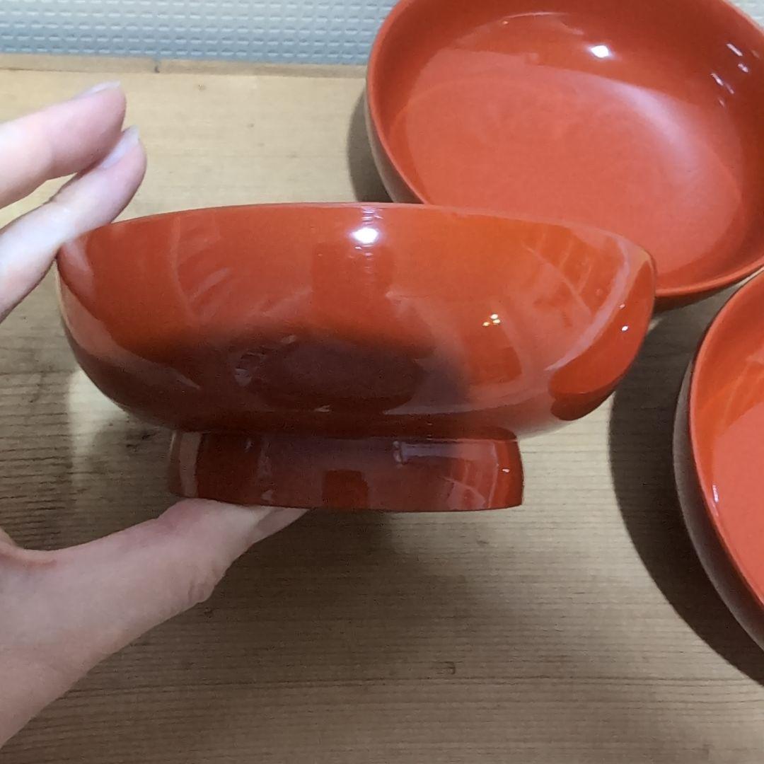 浄法寺塗　椿碗　3枚セット