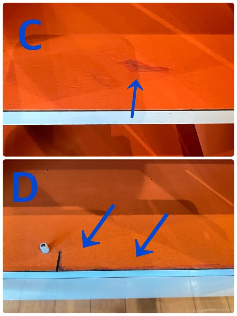 昭和レトロ レトロポップ 食器棚 ガラスキャビネット 木製 キッチン収納 古家具