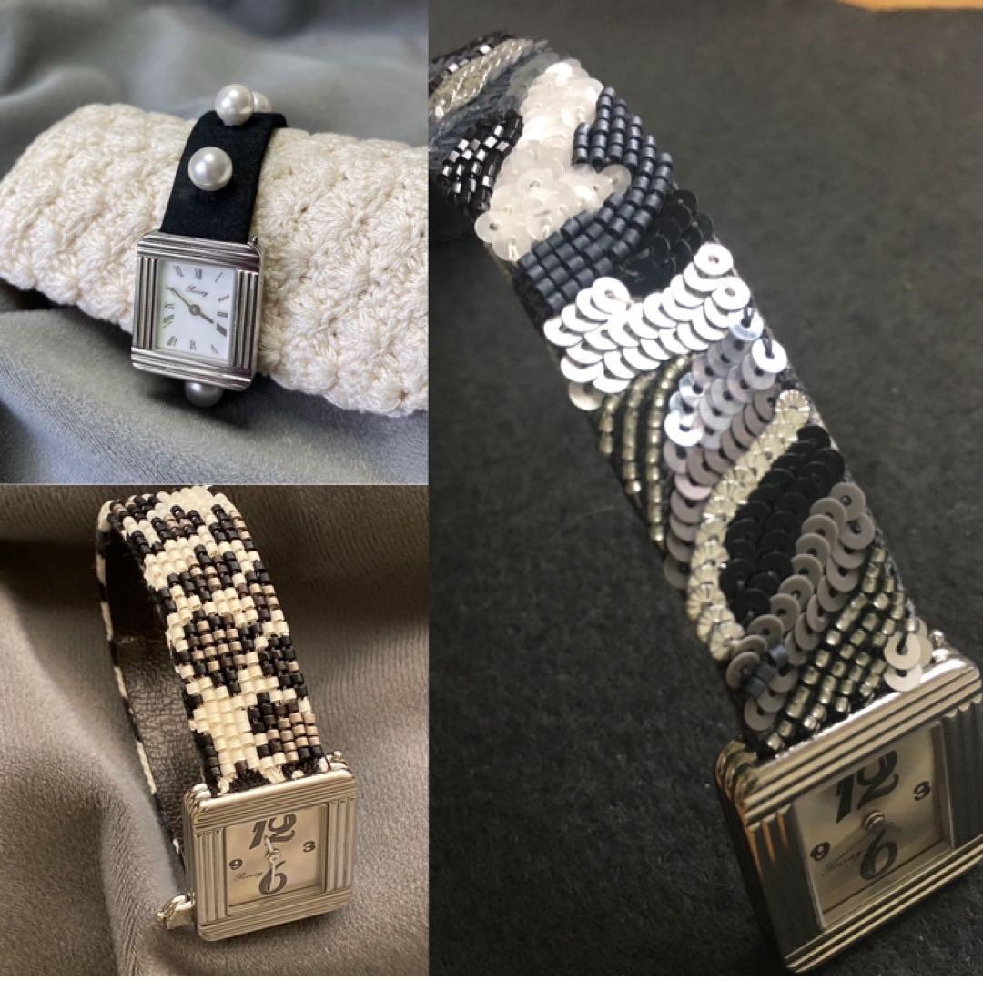 poiray 時計用ハンドメイドベルト　ノンノン様オーダーベルト