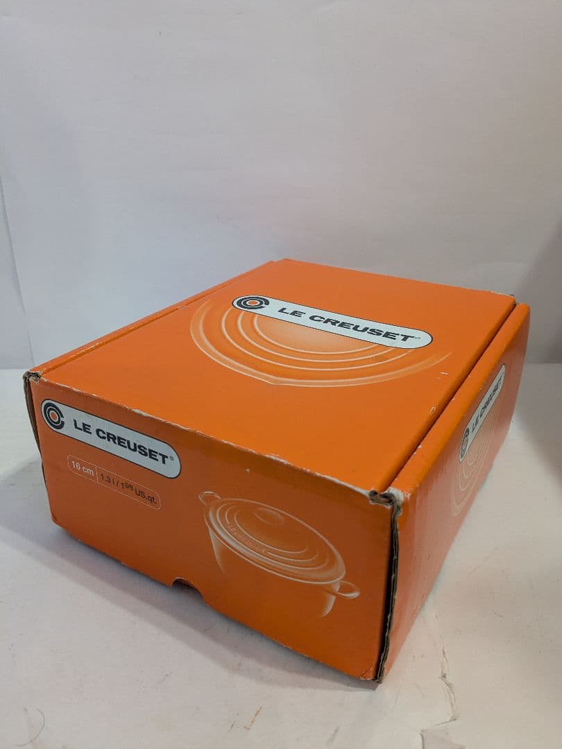 ル・クルーゼ　ココット・ロンド　オレンジ　16cm