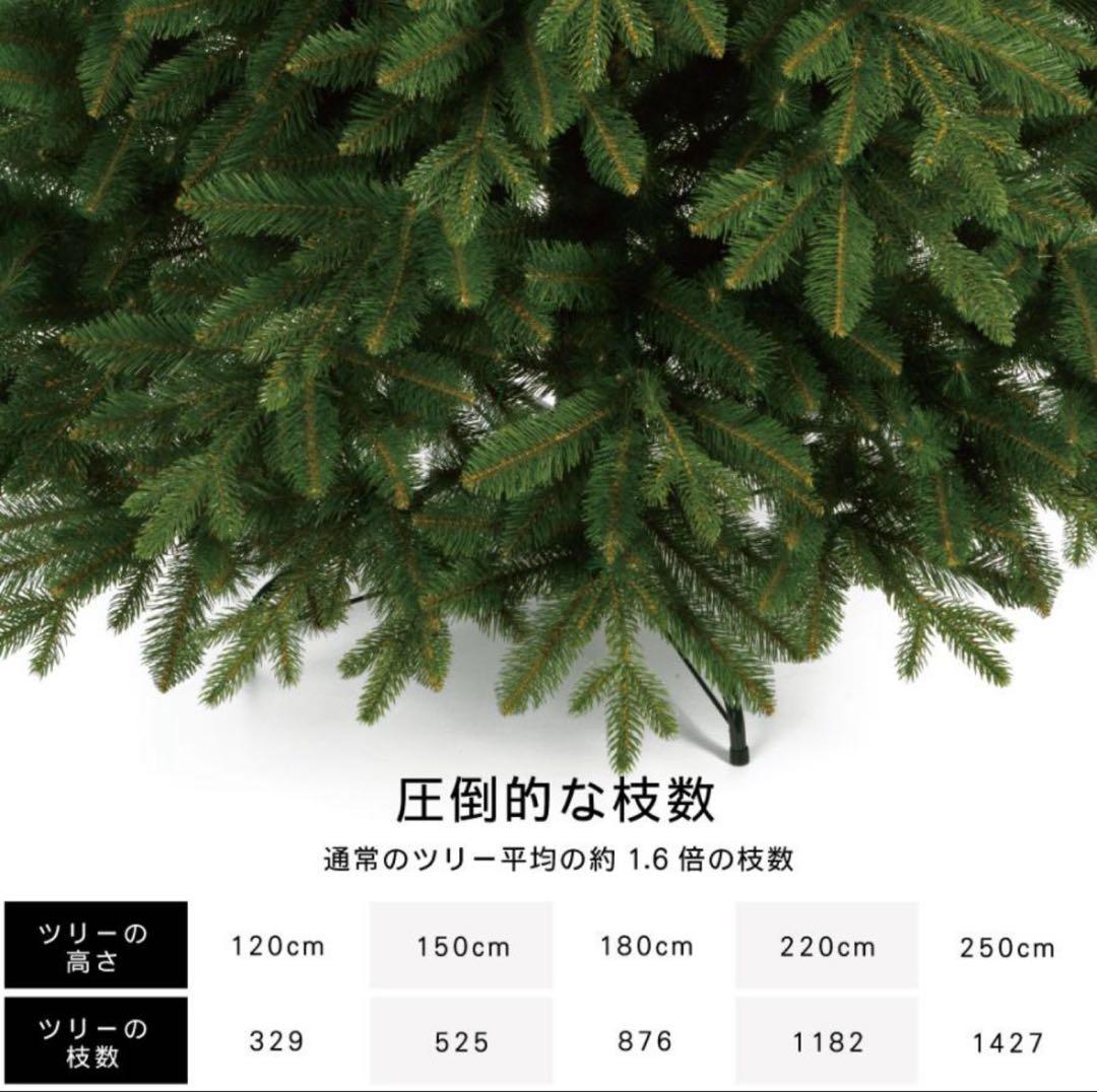 CLAREX クリスマスツリー 150cm ポーランド製新品アルザスAlsace