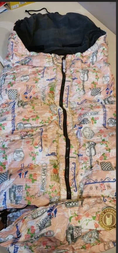 エアバギー　ソレイアード　ベビーカー、モウフ