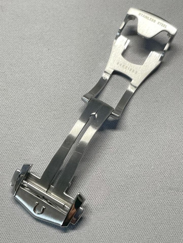 【ほぼ新品】18mm OMEGA オメガ 純正 Dバックル 94521883