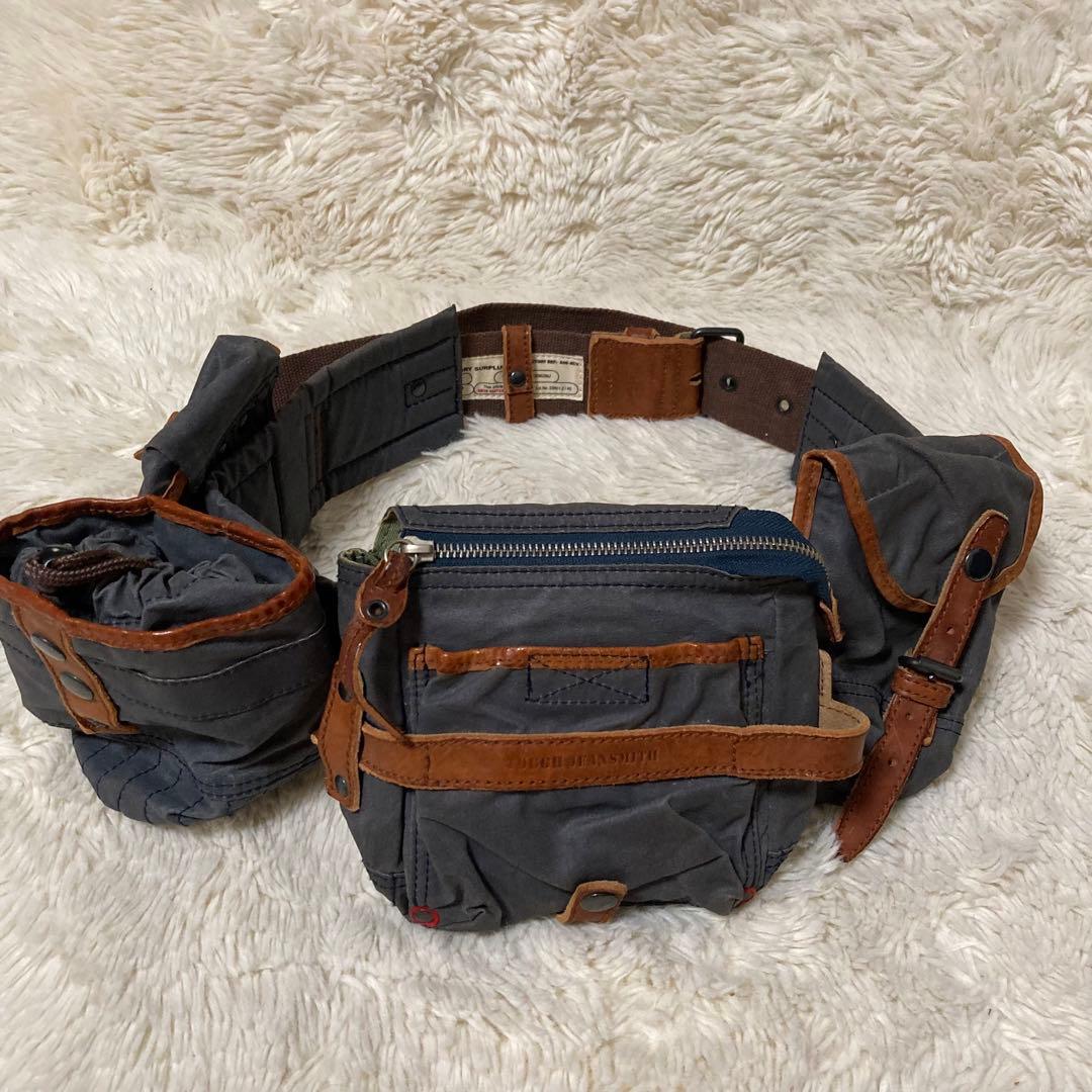 archive TOUGH JEANSMITH 4連 ウエストポーチ Y2K