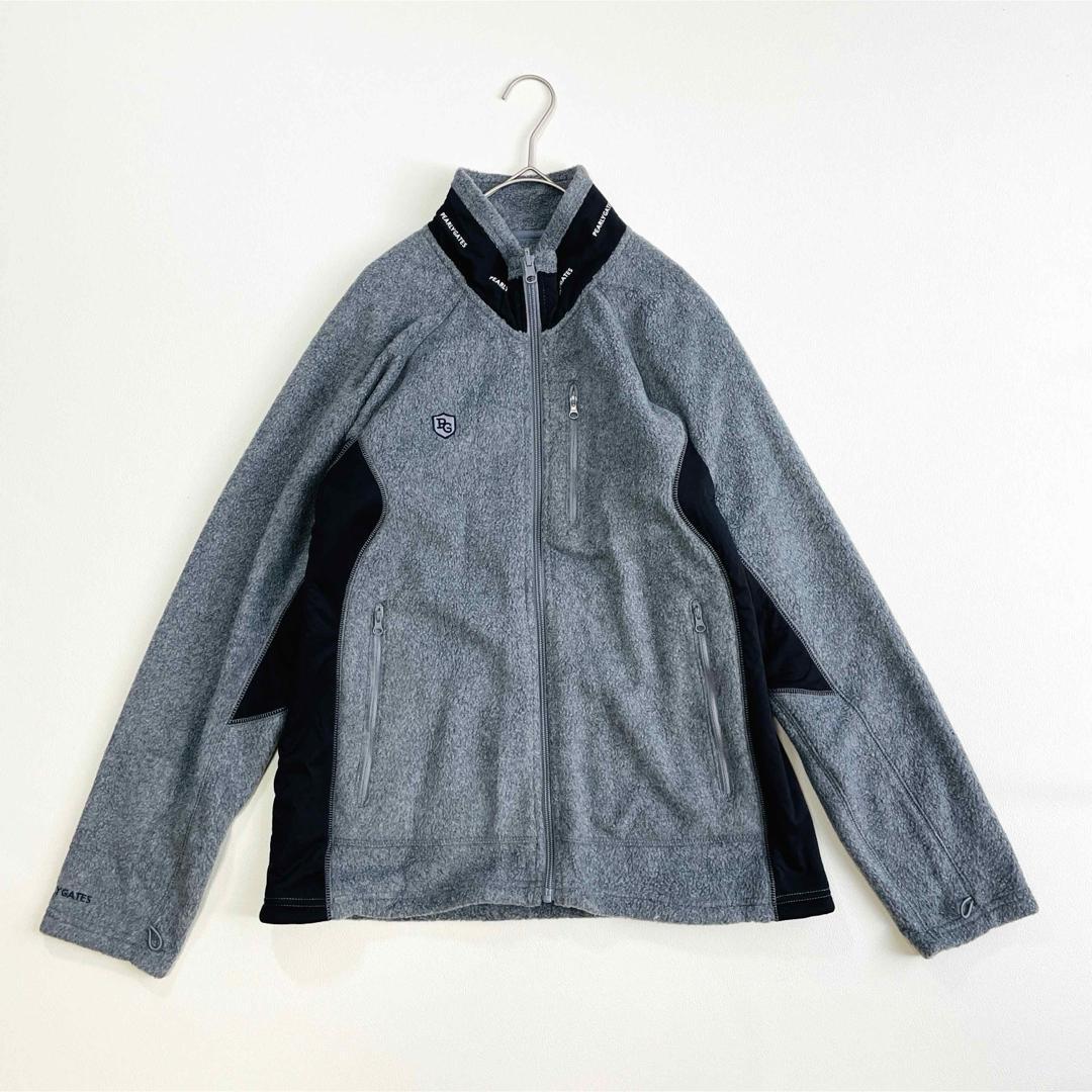 6556【美品】パーリーゲイツ　レインジャケット　フリース　2枚セット 袖脱着可