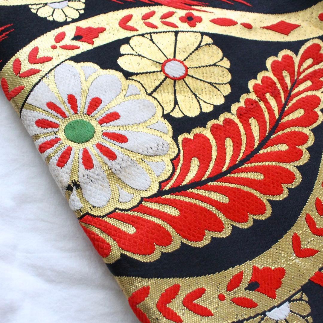 七五三 7歳 女の子 子供 アンティーク 着物 帯 セット