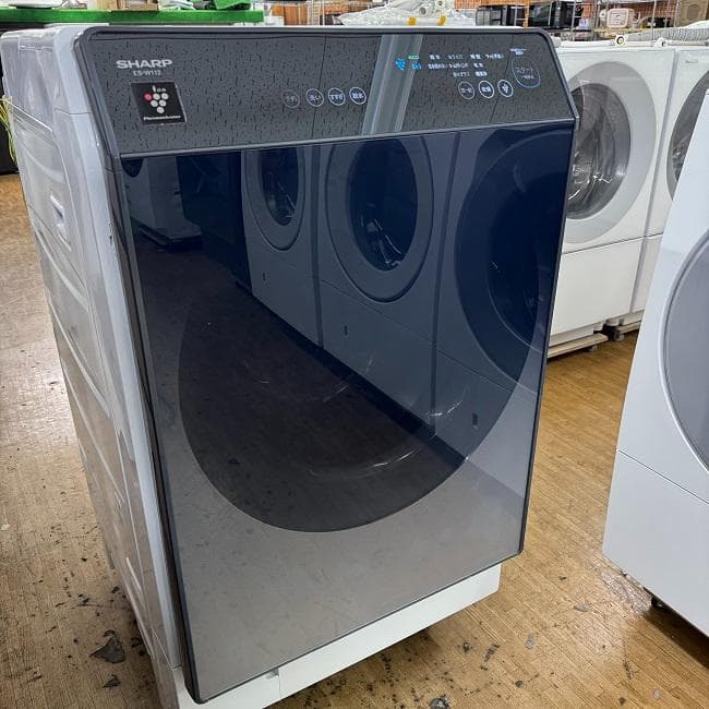 あき　　美品 SHARP シャープ ドラム式洗濯乾燥機 ES-W112