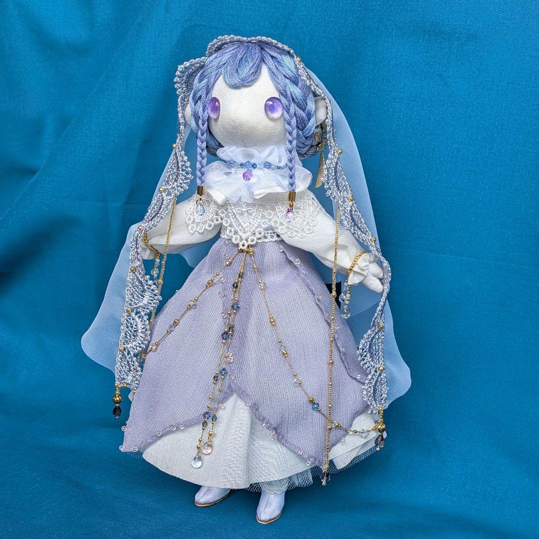 水無月の花　アートドール　オリジナルドール　ハンドメイドドール