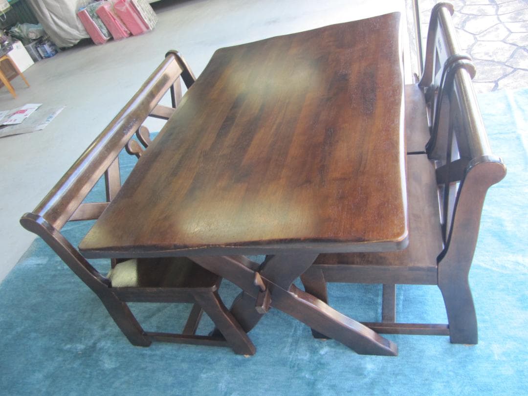 m*a様 カリモク ダイニングテーブルセット RUSTIC 岐阜県 直接引取のみ