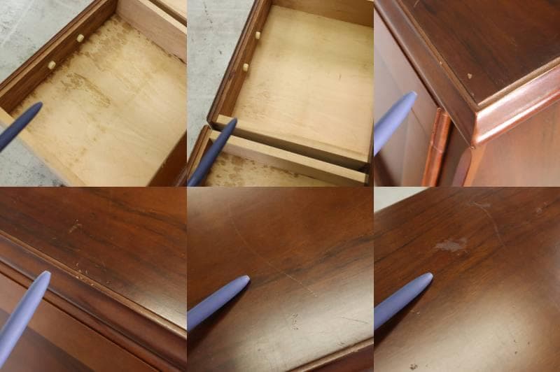 カリモク家具 コロニアル ライティングビューロー QC3001 アンティーク調