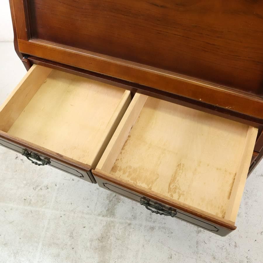 カリモク家具 コロニアル ライティングビューロー QC3001 アンティーク調