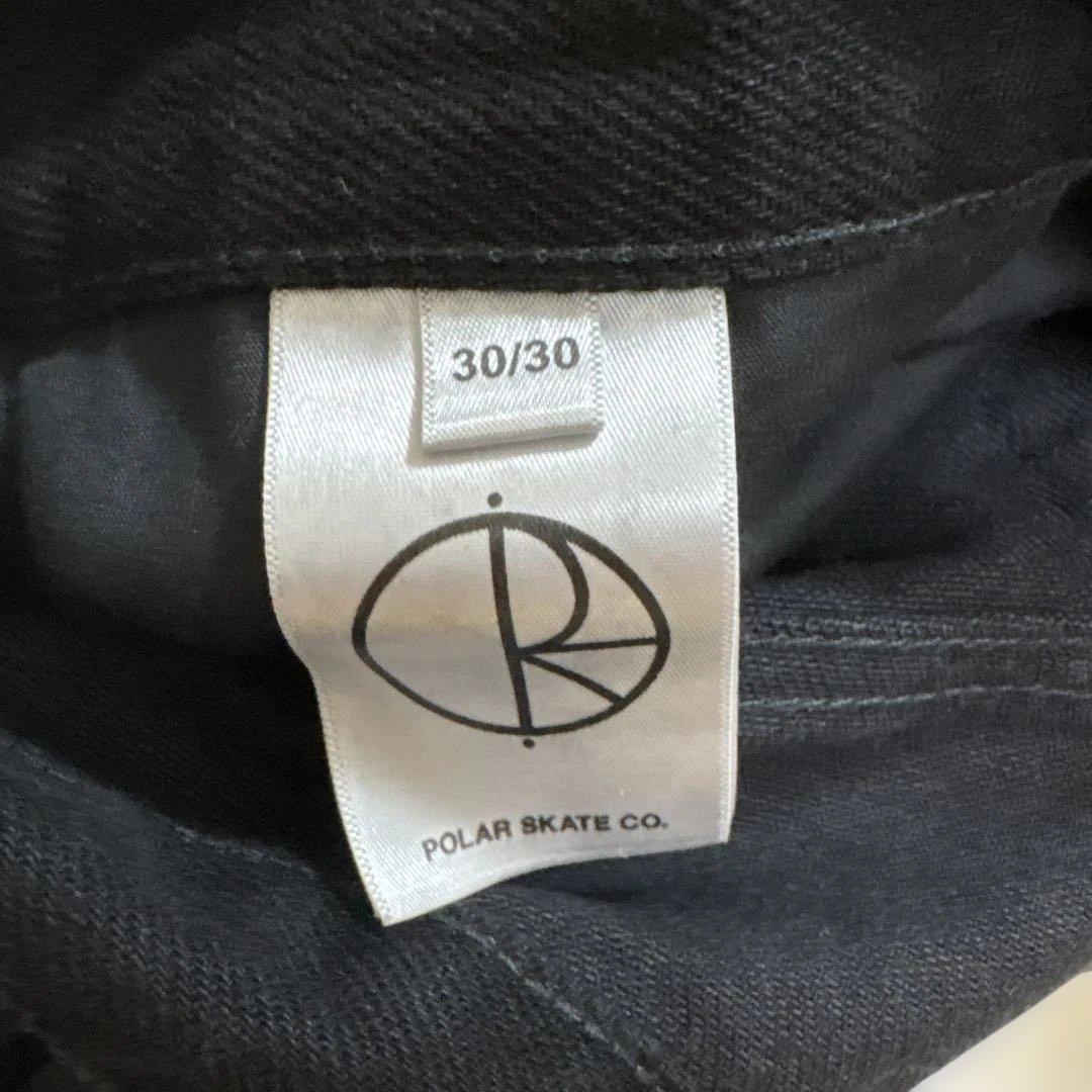 ポーラー93デニム　POLAR 93! PANTS PITCH BLACK