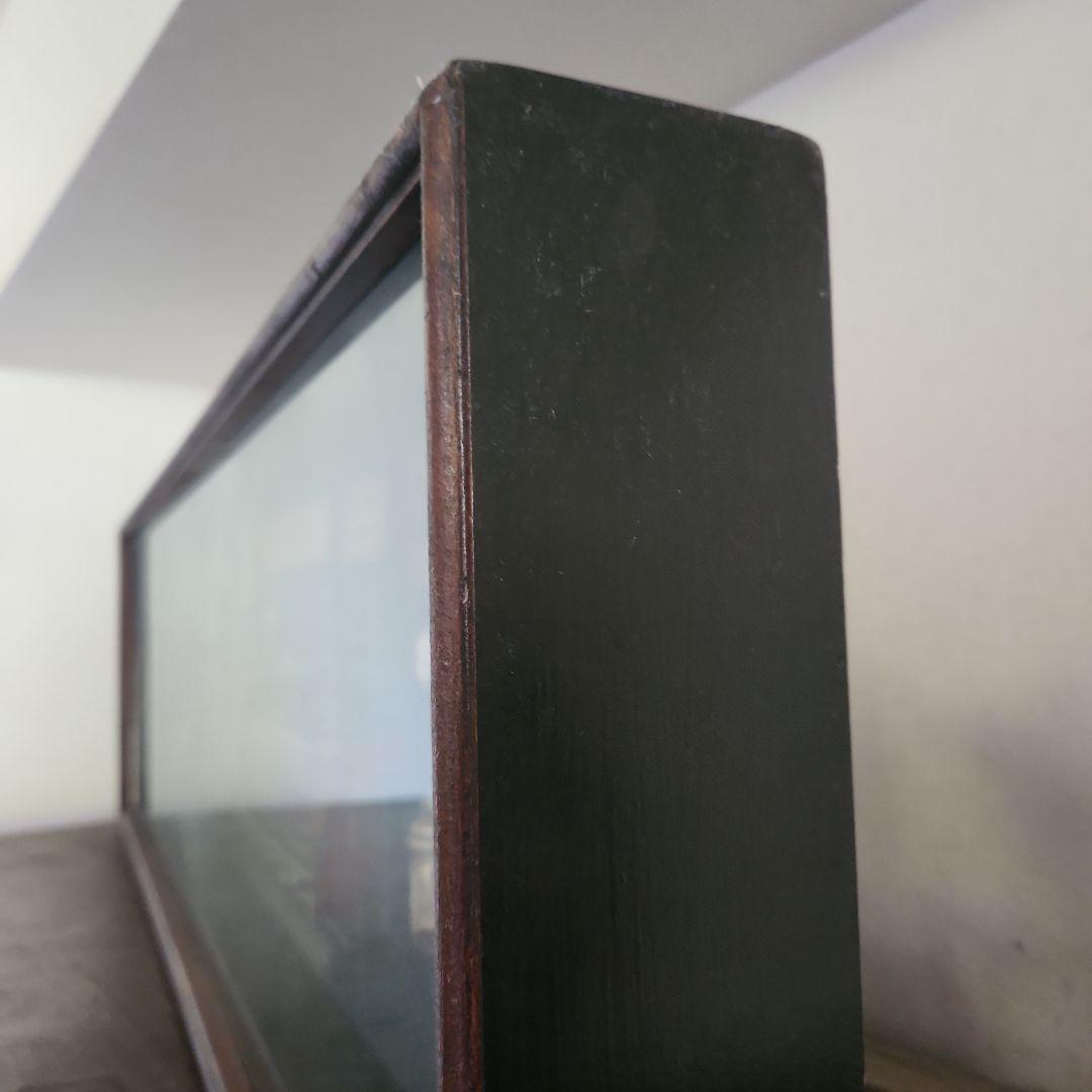 ハンドメイド　70年代ヴィンテージ　シャドーボックス 鉄道