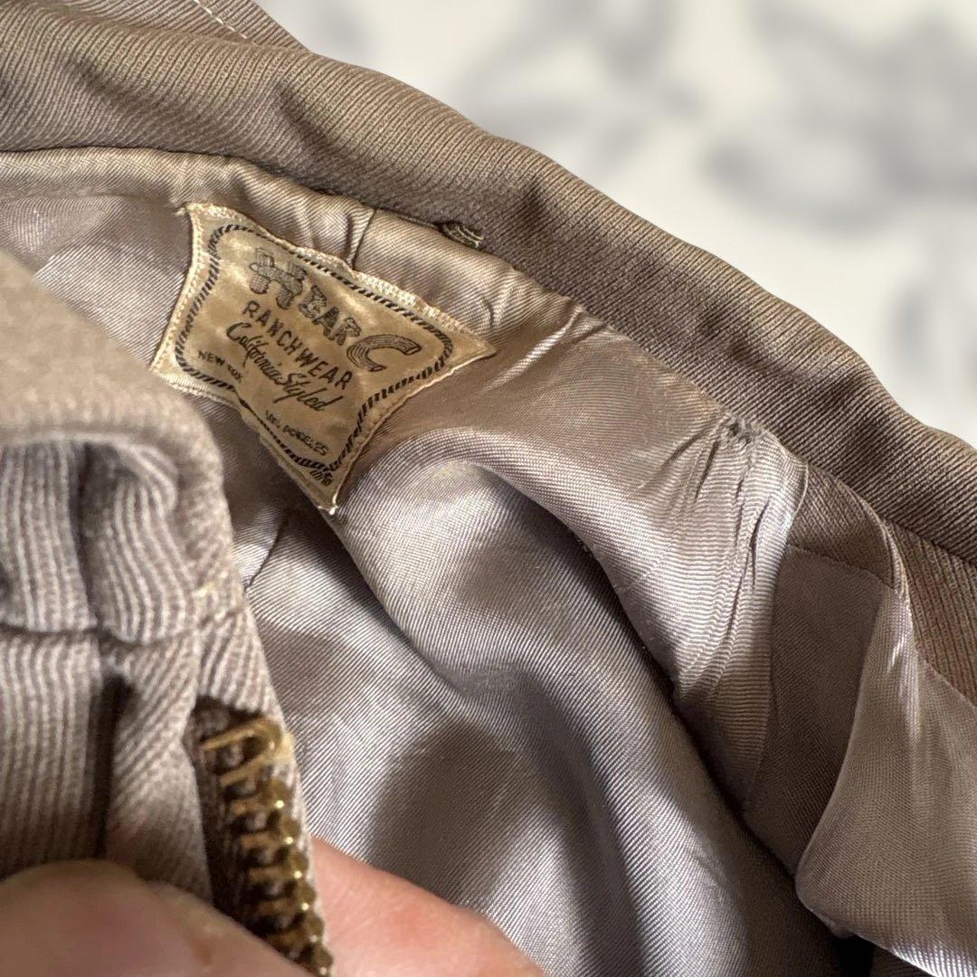 【40s ❗️】h barc スポーツジャケット　ギャバジャン 【オメプリ⭕️】