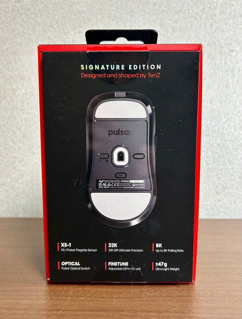 pulsar TenZ Signature Edition ワイヤレスマウス