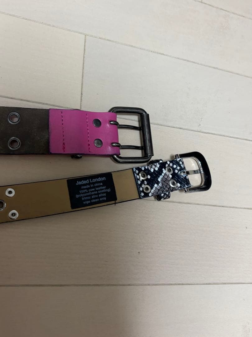 jaded london ベルト　2本まとめ売り