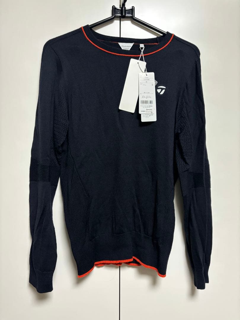 TaylorMade レディース セーター M ネイビー　ゴルフウェア