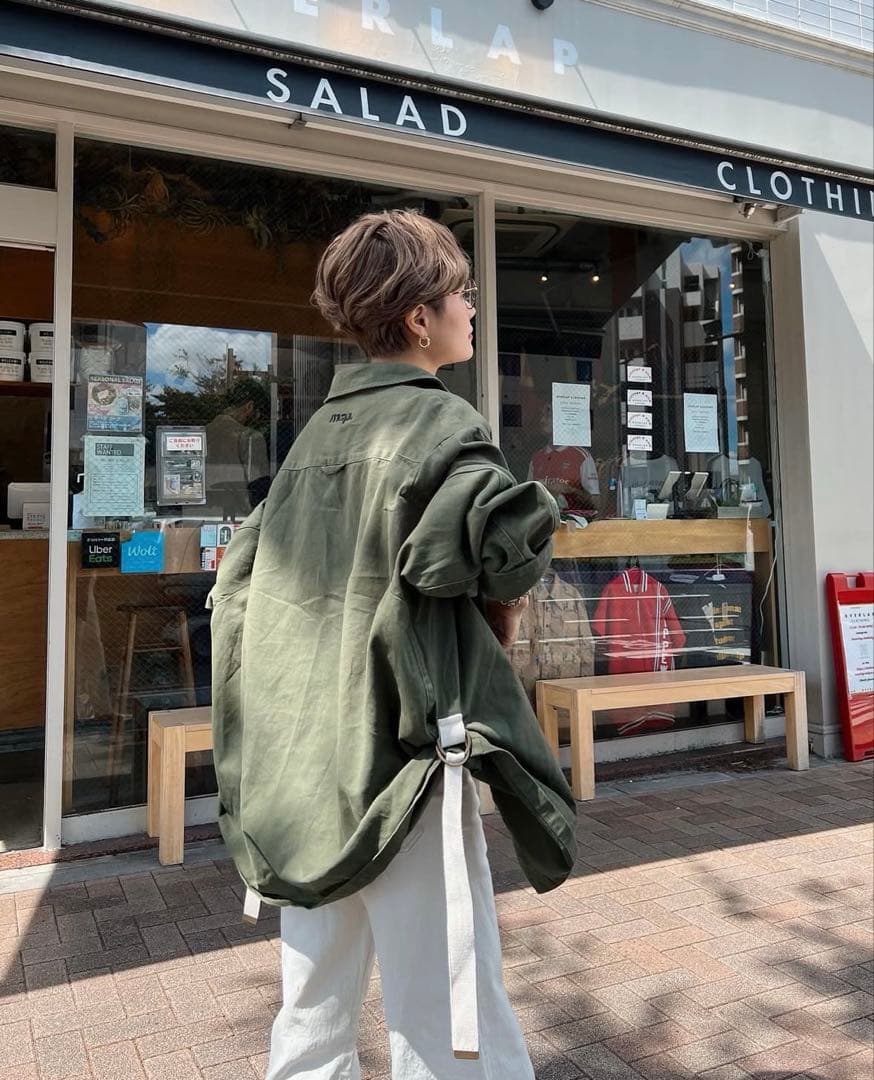 overlap.clothing / ミリタリージャケット