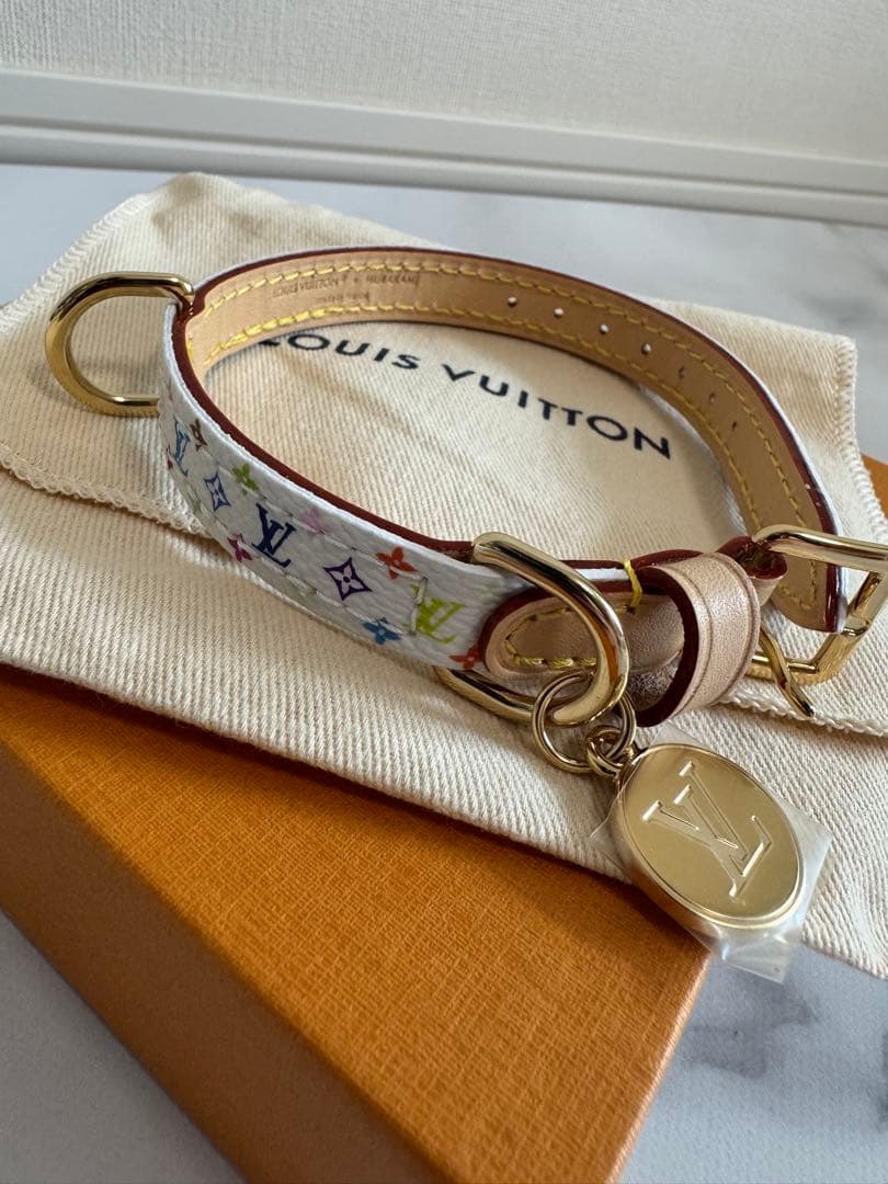 LOUIS VUITTON ルイヴィトン マルチカラー 犬用首輪