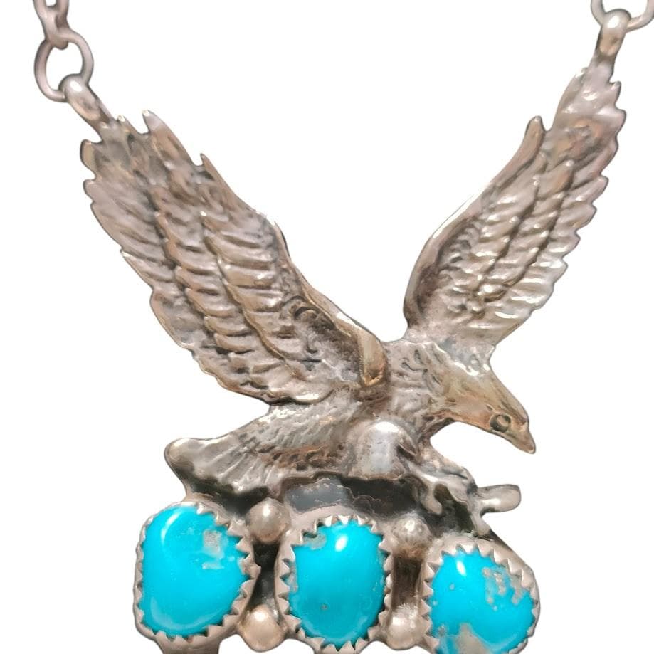 NAVAJO ナバホ Richard Begay ネックレス SV925