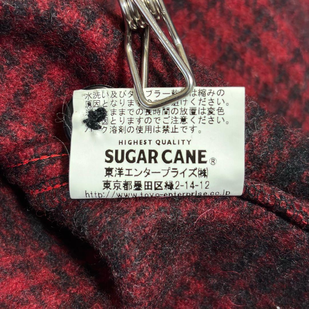 ☆SUGAR CANE☆ チェックシャツ/ヘビーネルシャツ/ウール/厚手/日本製