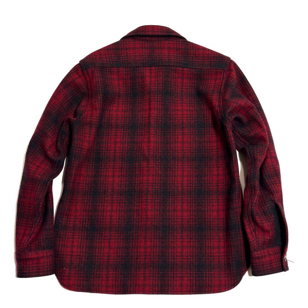 ☆SUGAR CANE☆ チェックシャツ/ヘビーネルシャツ/ウール/厚手/日本製