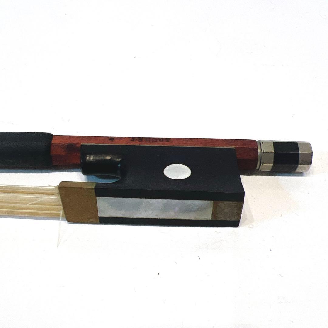 【高級】ARACHET バイオリン弓 4/4 アルシェ　張り替え推奨　星印刻印